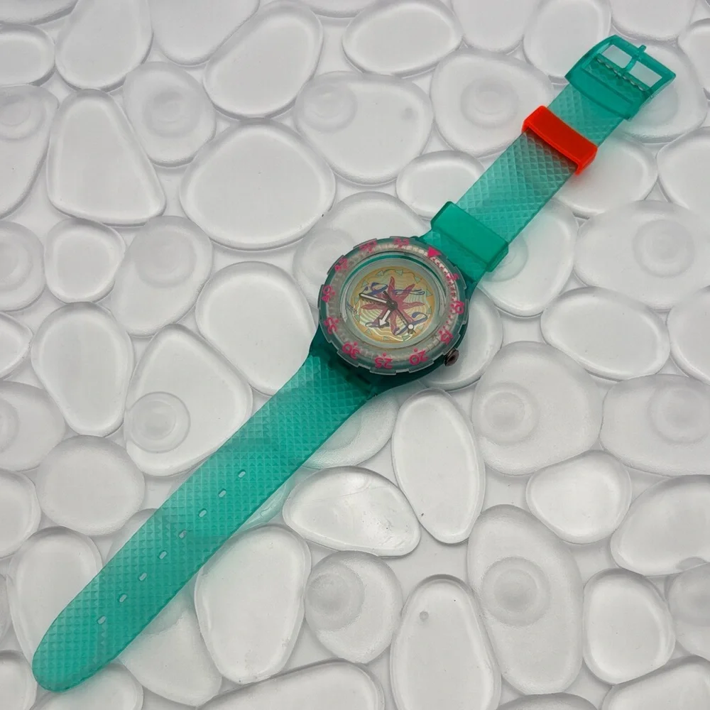 Swatch Watch - SDN108 -  Sea Floor